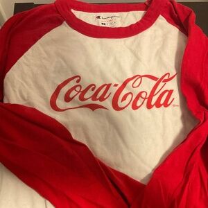 Champions Coca-Cola 3/4 length sleeve